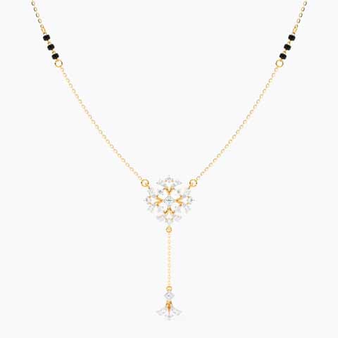 Frost Flare Diamond Mangalsutra