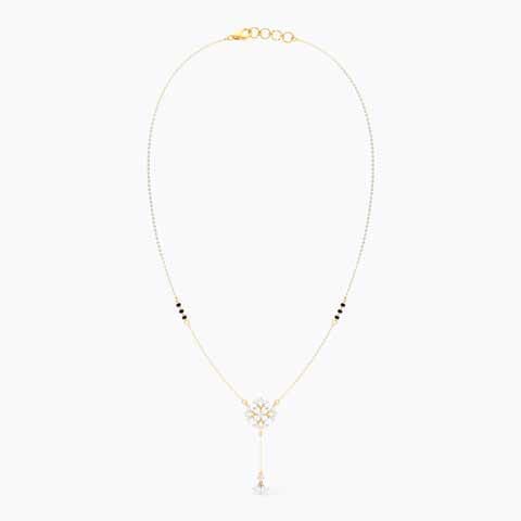 Frost Flare Diamond Mangalsutra