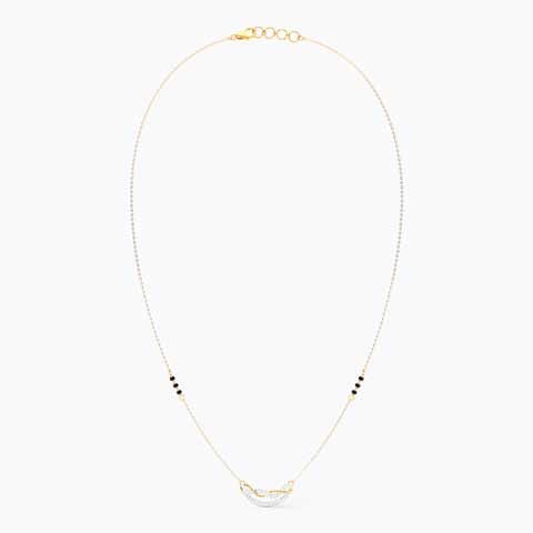 Meander Spark Diamond Mangalsutra Meander Spark Diamond Mangalsutra