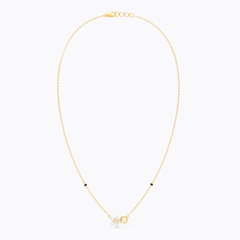 Floral Spark Diamond Mangalustra Floral Spark Diamond Mangalustra