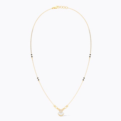 Elite Link Diamond Mangalsutra
