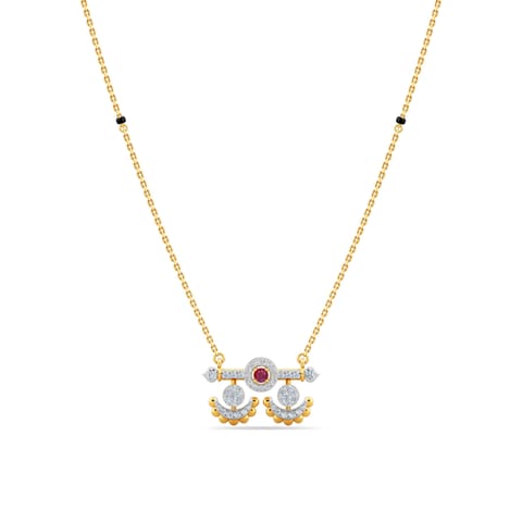 Chandria Gemstone Mangalsutra Chandria Gemstone Mangalsutra