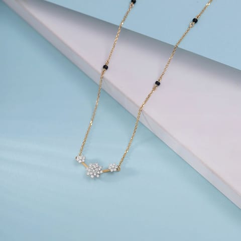Triple Radiance Diamond Mangalsutra Triple Radiance Diamond Mangalsutra