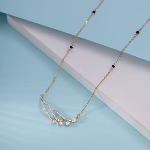 Timeless Grace Diamond Mangalsutra