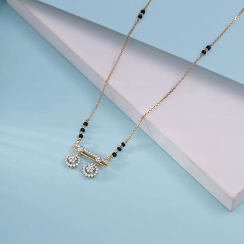 Dazzling Vati Diamond Mangalsutra