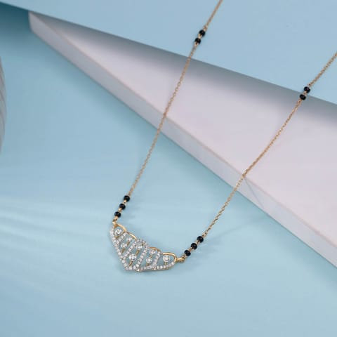 Rhythmic Shine Diamond Mangalsutra Rhythmic Shine Diamond Mangalsutra