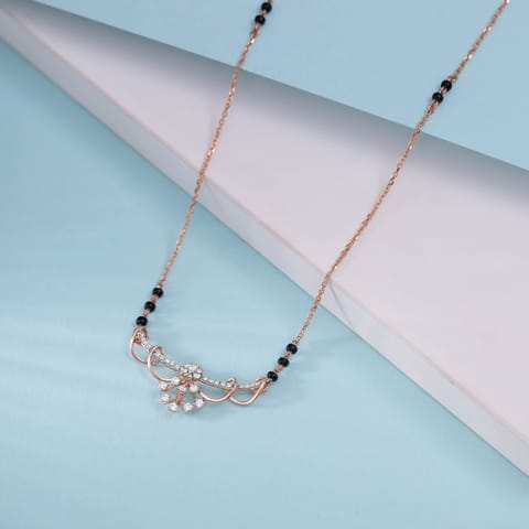 Whispering Arch Diamond Mangalsutra Whispering Arch Diamond Mangalsutra