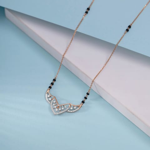 Tiara Glow Diamond Mangalsutra Tiara Glow Diamond Mangalsutra