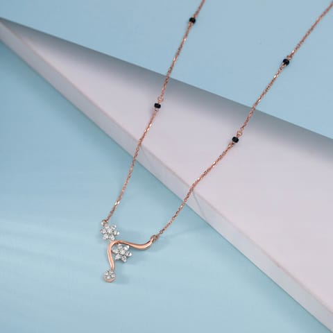 Eternal Blossom Diamond Mangalsutra Eternal Blossom Diamond Mangalsutra