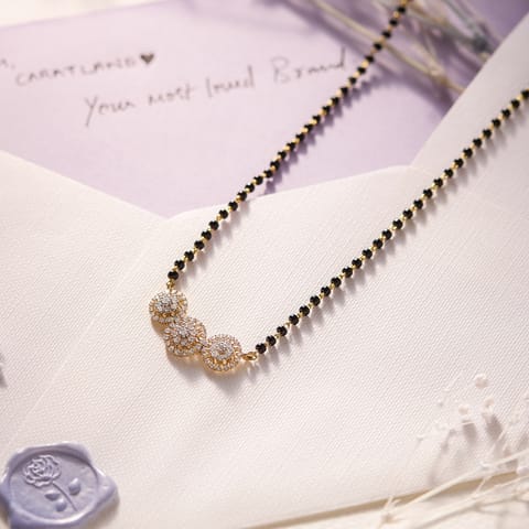 Poised Orbit Diamond Mangalsutra Poised Orbit Diamond Mangalsutra