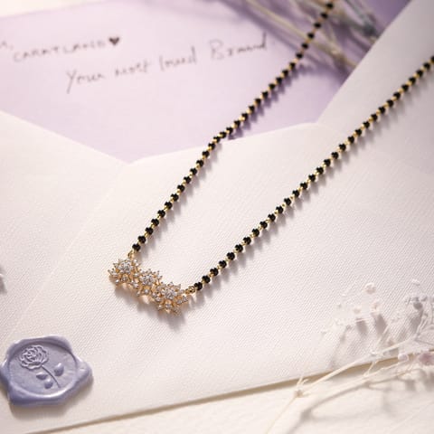 Dynamic Halo Diamond Mangalsutra Dynamic Halo Diamond Mangalsutra