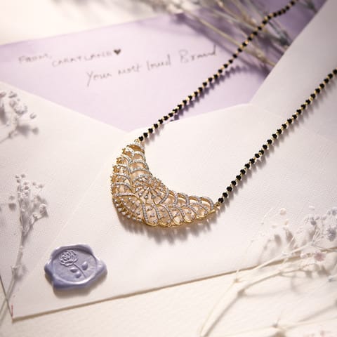 Shining Harmony Diamond Mangalsutra Shining Harmony Diamond Mangalsutra