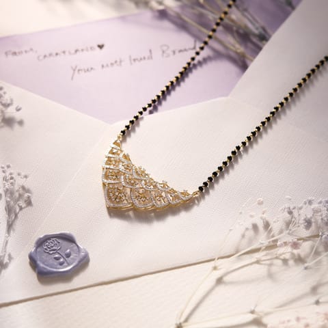 Layered Bliss Diamond Mangalsutra