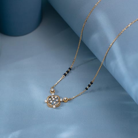 Constellation Oval Diamond Mangalsutra Constellation Oval Diamond Mangalsutra
