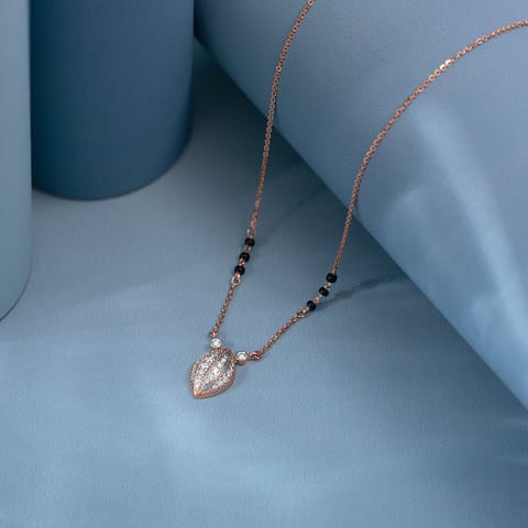 Segmented Marquise Diamond Mangalsutra