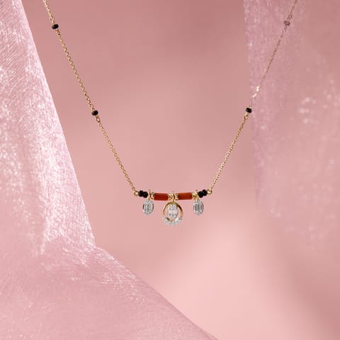 Vidruma Gemstone Mangalsutra Vidruma Gemstone Mangalsutra