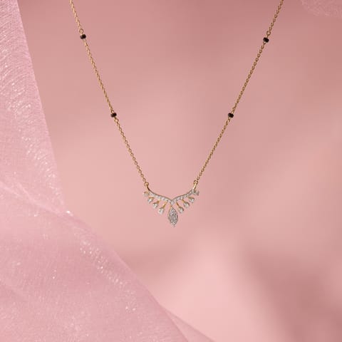 Tiara Diamond Mangalsutra Tiara Diamond Mangalsutra