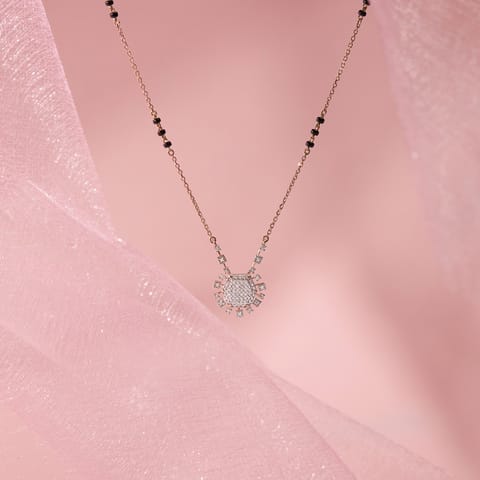 Hexa Bloom Diamond Mangalsutra Hexa Bloom Diamond Mangalsutra
