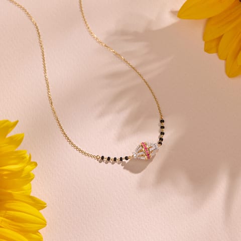 Orb Gemstone Mangalsutra Orb Gemstone Mangalsutra