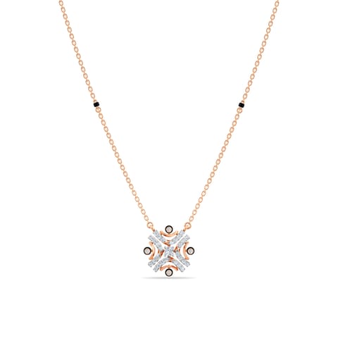 Illume Ripples Diamond Mangalsutra Illume Ripples Diamond Mangalsutra