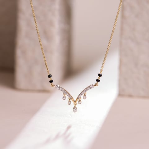 Sacred Spark Diamond Mangalsutra Sacred Spark Diamond Mangalsutra