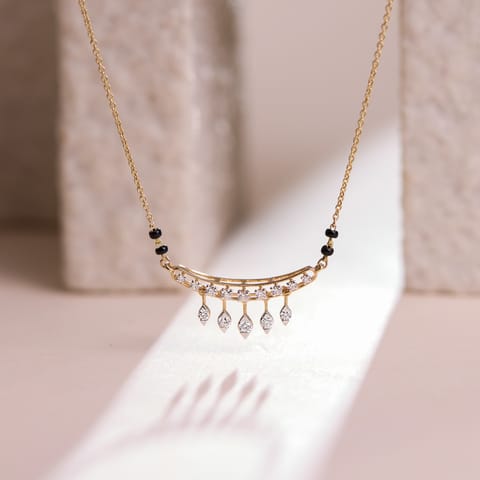 Perennial Spark Diamond Mangalsutra