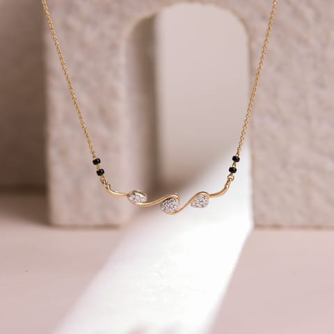 Opaline Diamond Mangalsutra Opaline Diamond Mangalsutra
