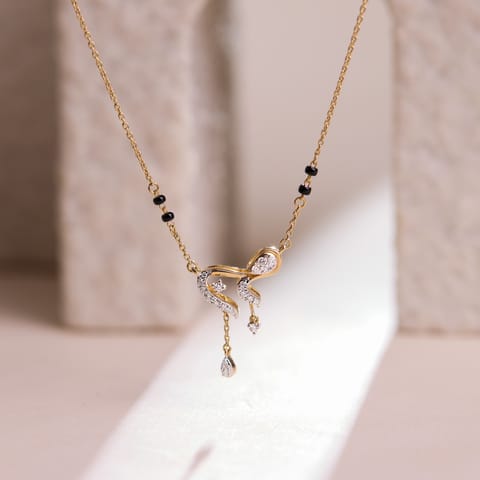 Whimsical Spark Diamond Mangalsutra Whimsical Spark Diamond Mangalsutra