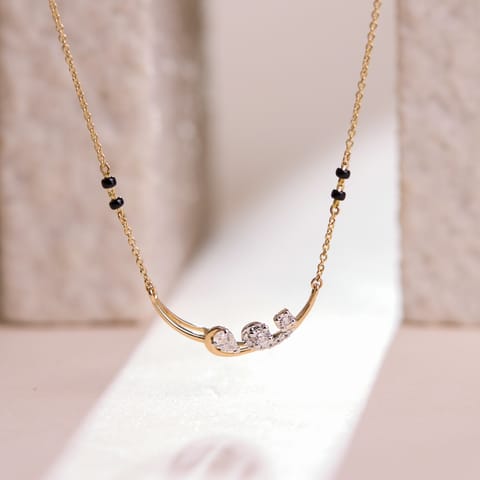 Aabha Diamond Mangalsutra Aabha Diamond Mangalsutra