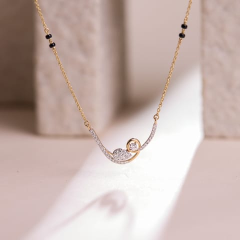 Lucent Diamond Mangalsutra