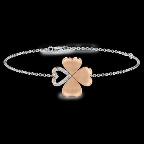 Clover Hearts Diamond Bracelet Clover Hearts Diamond Bracelet