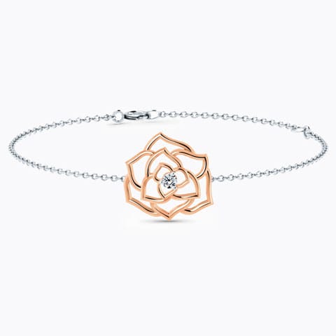Rosette Diamond Bracelet