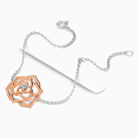 Rosette Diamond Bracelet