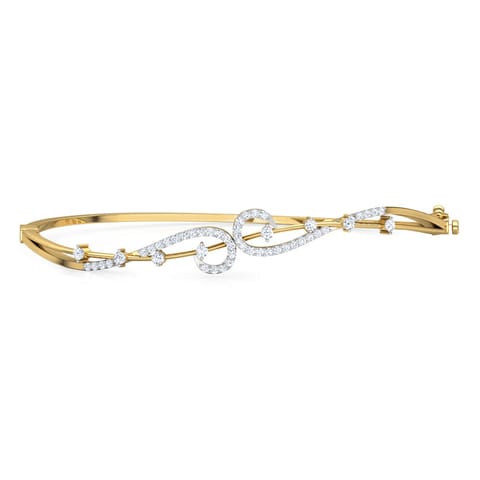 Juno Scroll Diamond Bracelet