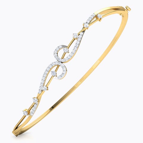 Juno Scroll Diamond Bracelet