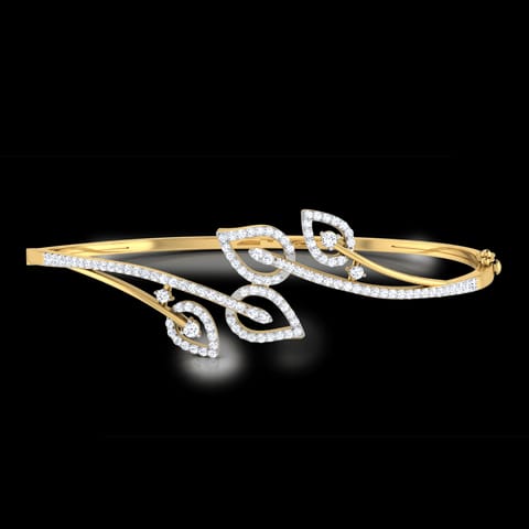 Laura Leaf Diamond Bracelet