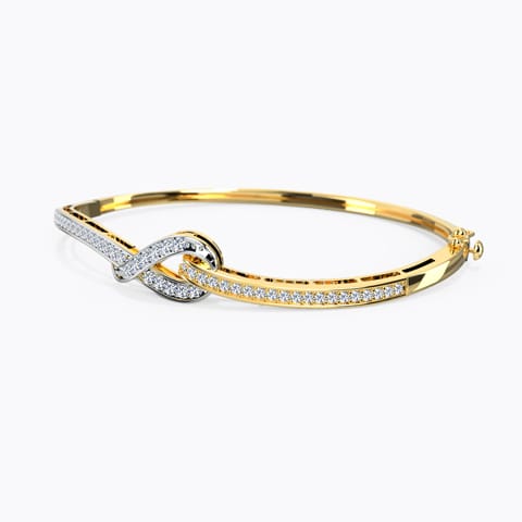 Elegant Knot Diamond Bracelet Elegant Knot Diamond Bracelet