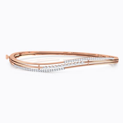 Three Line Diamond Bracelet