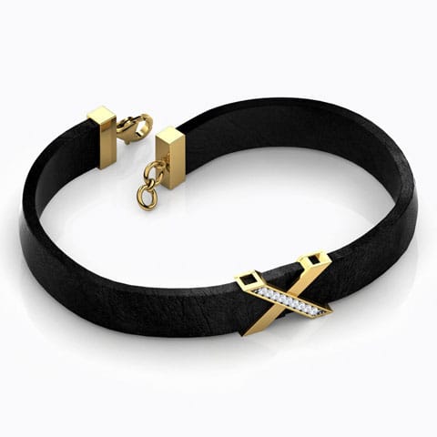 Akhil Diamond Bracelet for Men