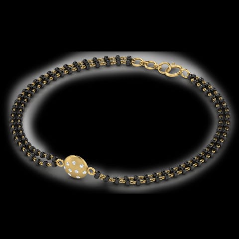 Viragi Diamond Mangalsutra Bracelet Viragi Diamond Mangalsutra Bracelet