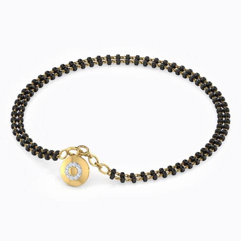 Riya Diamond Mangalsutra Bracelet