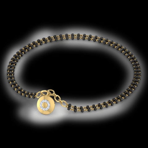 Riya Diamond Mangalsutra Bracelet
