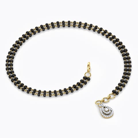 Reesha Diamond Mangalsutra Bracelet