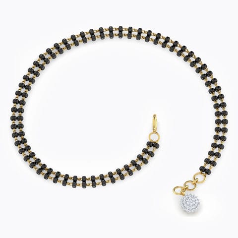 Adya Diamond Mangalsutra Bracelet