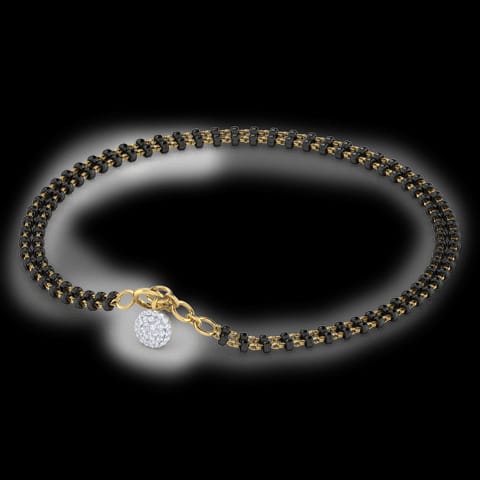 Adya Diamond Mangalsutra Bracelet