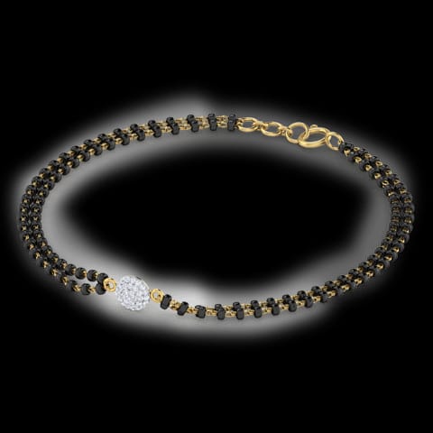 Amita Diamond Mangalsutra Bracelet Amita Diamond Mangalsutra Bracelet