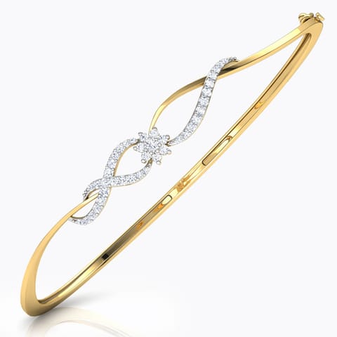 Petite Diamond Cluster Bracelet