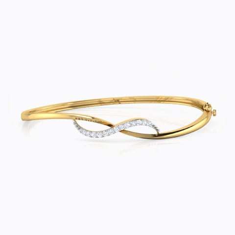 Infinity Curve Diamond Bracelet