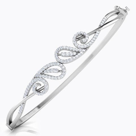 Paisley Scroll Diamond Bracelet Paisley Scroll Diamond Bracelet