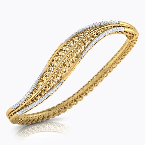 Alder Leaf Diamond Bracelet